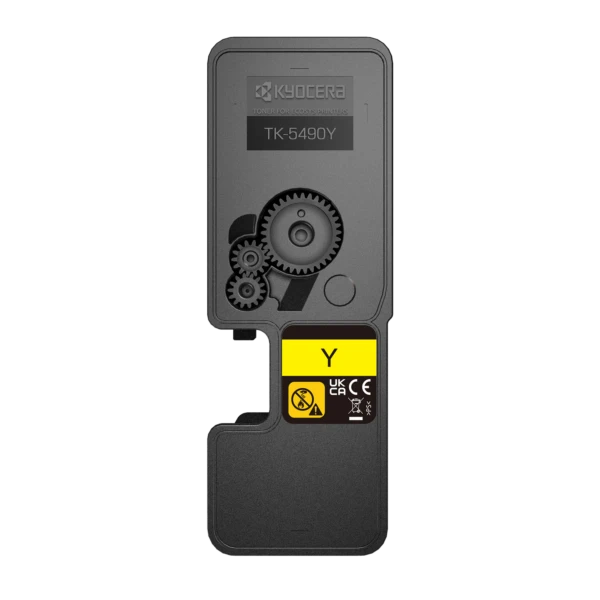 Kyocera TK-5490Y High Capacity Yellow Toner Cartridge - (1T0C22ANL1)