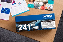 Brother TN-241BK Black Toner Cartridge Twin Pack