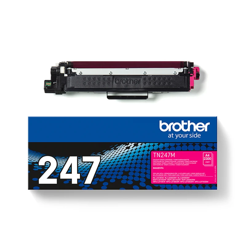 Brother TN-247M High Capacity Magenta Toner Cartridge