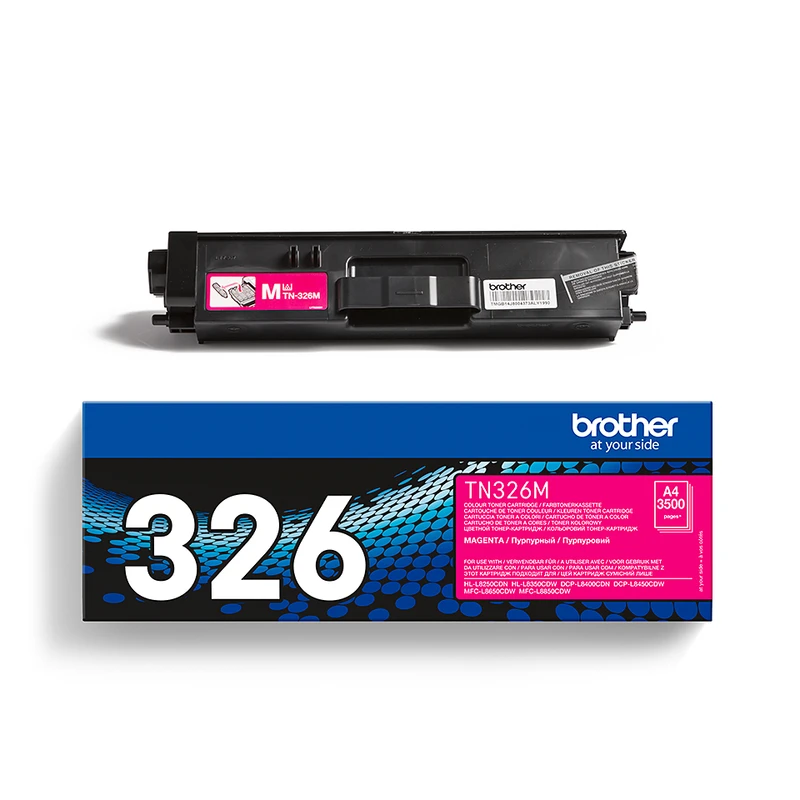 Brother TN-326M High Capacity Magenta Toner Cartridge