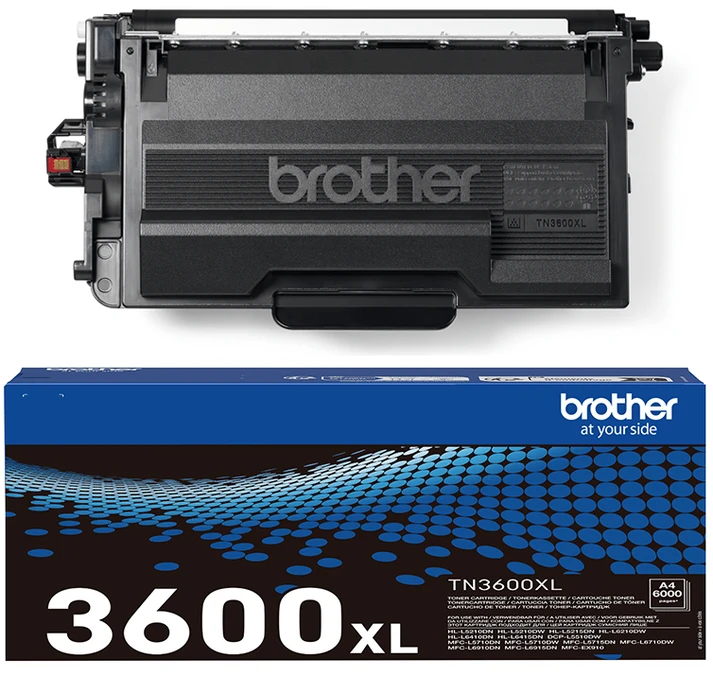 Brother TN-3600XL High Capacity Black Toner Cartridge
