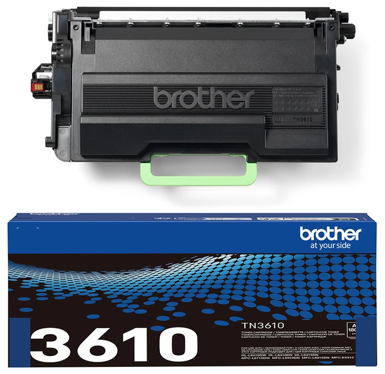Brother TN-3610 Extra High Capacity Black Toner Cartridge