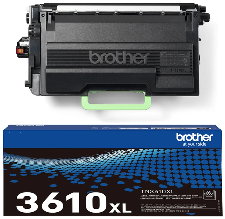 Brother TN-3610XL Ultra High Capacity Black Toner Cartridge