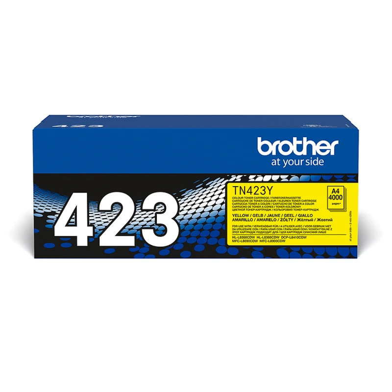 Brother TN-423Y High Capacity Yellow Toner Cartridge