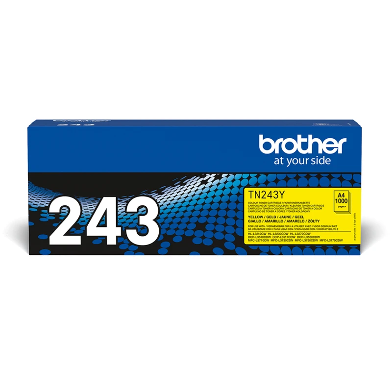 Brother TN-243Y Yellow Toner Cartridge