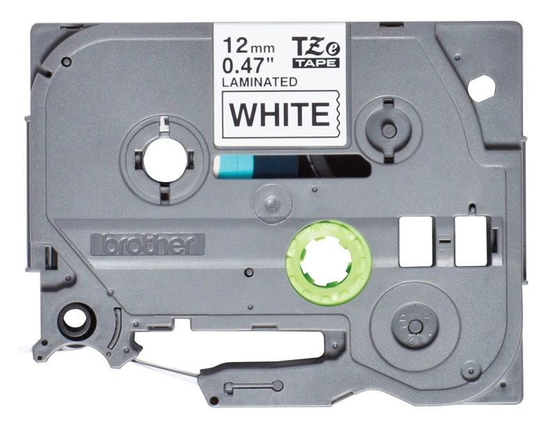 Brother TZe-231S2 Black On White Laminated P-Touch Adhesive Labelling Tape 12mm x 4m