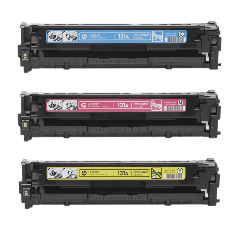 HP 131A 3 Colour Toner Cartridge Multipack (U0SL1AM)