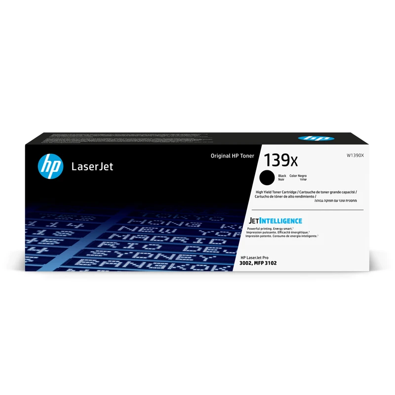 HP 139X High Capacity Black Toner Cartridge - (W1390X)