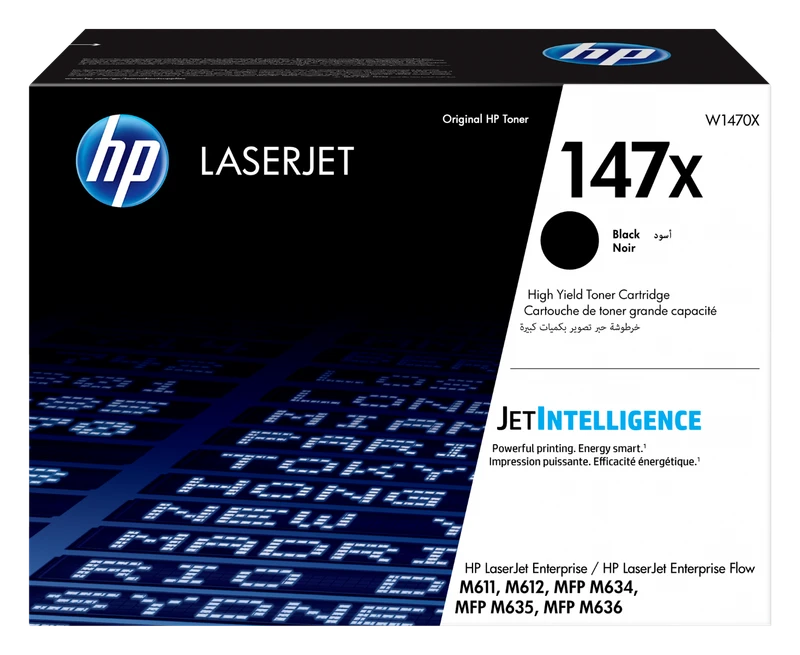 HP 147X High Capacity Black Toner Cartridge - (W1470X)