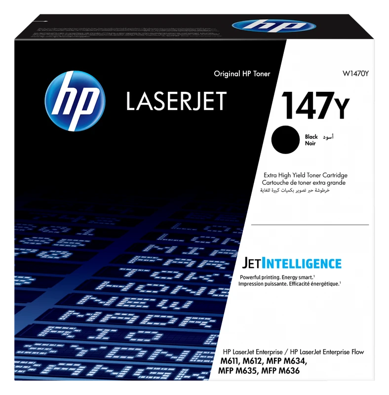HP 147Y Extra High Capacity Black Toner Cartridge - (W1470Y)