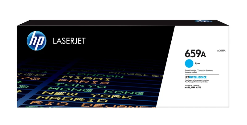 HP Cyan 659A Toner Cartridge - (W2011A)