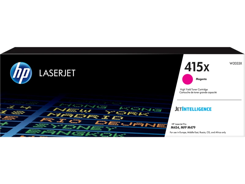 HP 415X High Capacity Magenta Toner Cartridge - (W2033X)