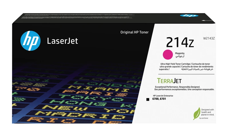 HP 214Z Extra High Capacity Magenta Toner Cartridge - (W2143Z)