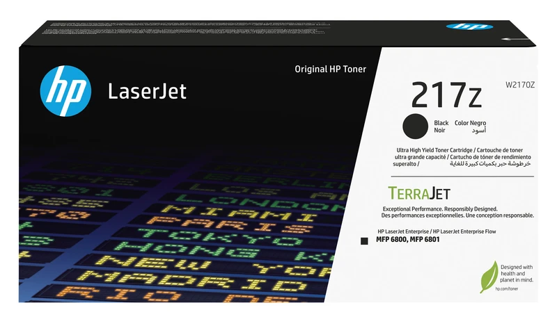 HP 217Z Black Toner Cartridge - (W2170Z)