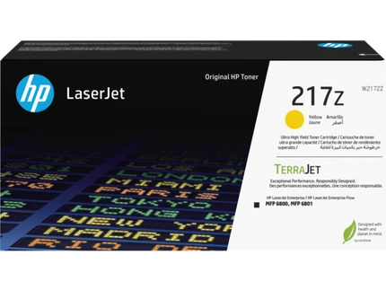 HP 217Z Yellow Toner Cartridge - (W2172Z)