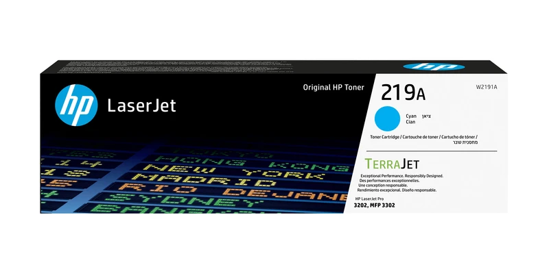 HP 219A Cyan Toner Cartridge - (W2191A)