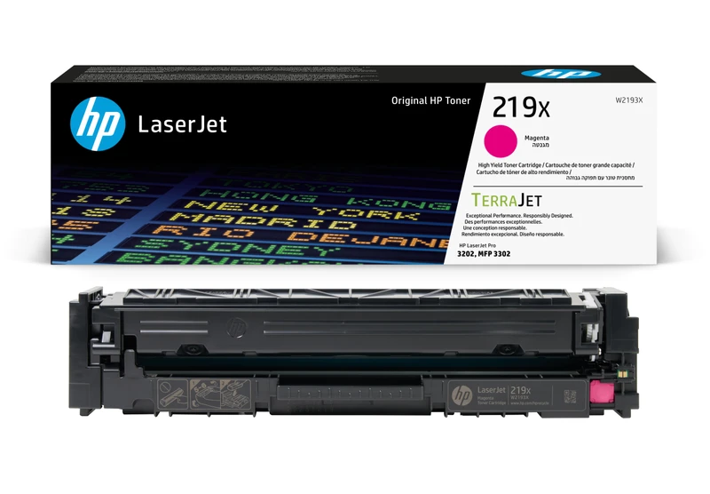 HP 219X High Capacity Magenta Toner Cartridge - (W2193X)