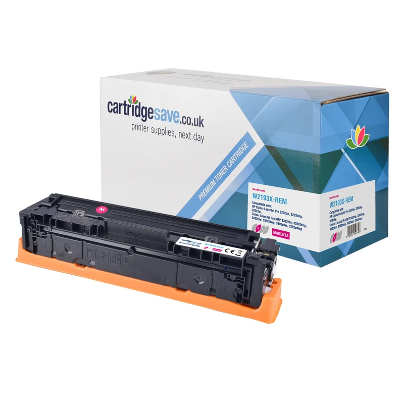 Compatible HP 219X High Capacity Magenta Toner Cartridge - (W2193X)