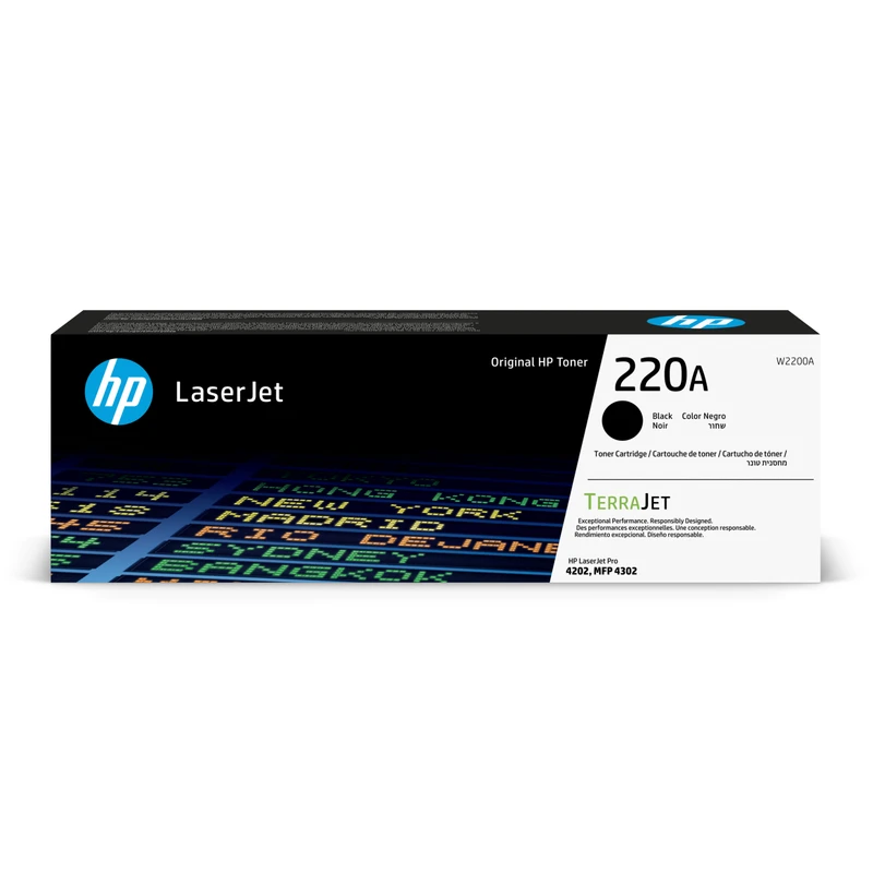 HP 220A Black Toner Cartridge - (W2200A)