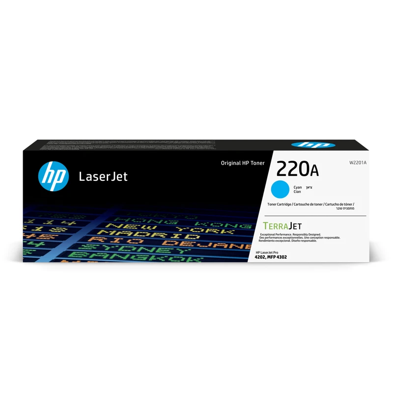 HP 220A Cyan Toner Cartridge - (W2201A)