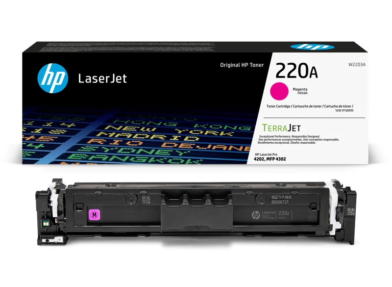 HP 220A Magenta Toner Cartridge - (W2203A)