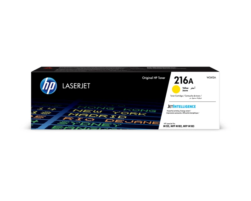 HP 216A Yellow Toner Cartridge - (W2412A)
