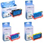 Compatible with HP 912XL, Ink Cartridge Multipack Set 4x CMYBK
