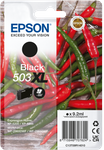 Epson 503XL High Capacity Black Ink Cartridge - (C13T09R14010 Chilli)