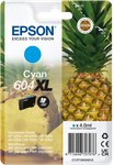 Epson 604XL High Capacity Cyan Ink Cartridge - (C13T10H24010 Pineapple)