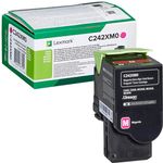 Lexmark C242XM0 Extra High Capacity Magenta Return Program Toner Cartridge