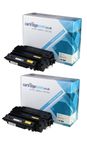 Compatible HP 55X High Capacity Black Toner Cartridge Twin Pack (CE255XD)