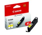 Canon CLI-551YXL High Capacity Yellow Ink Cartridge - (6446B001)