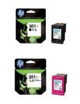 HP 301XL High Capacity Black & Tri-Colour Ink Cartridge Multipack
