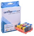 Compatible Canon CLI-521 3-Colour Ink Cartridge Multipack - (2934B007AA)