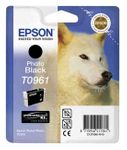 Epson T0961 Photo Black Ink Cartridge - (C13T09614010 Husky)