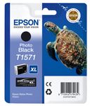 Epson T1571 Photo Black Ink Cartridge - (C13T157140 Turtle)