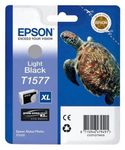 Epson T1577 Light Black Ink Cartridge - (C13T157740 Turtle)