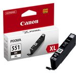 Canon CLI-551BKXL High Capacity Black Ink Cartridge - (6443B001)