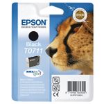 Epson T0711 Black Ink Cartridge - (Cheetah)
