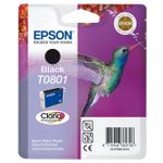 Epson T0801 Black Ink Cartridge - (C13T080140 Hummingbird)
