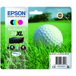 Epson 34XL High Capacity 4 Colour Ink Cartridge Multipack (T3476 Golf Ball)