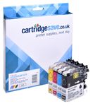 Compatible Brother LC123 4 Colour Ink Cartridge Multipack
