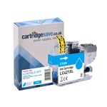 Compatible Brother LC421XL High Capacity Cyan Ink Cartridge - (LC421XLC)