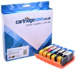 Compatible Canon PGI-570XL / CLI-571XL High Capacity 2 x Black & 3 x Colour Ink Cartridge Multipack