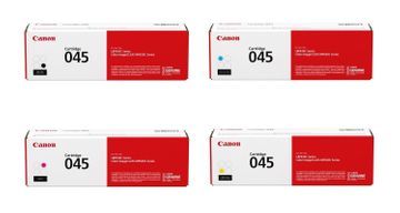 Canon 045 4 Colour Toner Cartridge Multipack (1242C002, 1241C002, 1240C002, 1239C002)