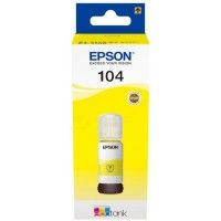 Epson 104 Yellow Ecotank Ink Bottle - (C13T00P440)