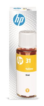 HP 31 Yellow Ink Bottle - (1VU28AE)