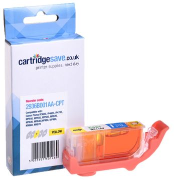 Compatible Canon CLI-521Y Yellow Ink Cartridge - (2936B001AA)
