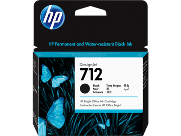 HP 712 High Capacity Black Ink Cartridge (3ED71A)