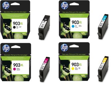 HP 903XL 4 Colour Ink Cartridge Multipack (3HZ51AE)